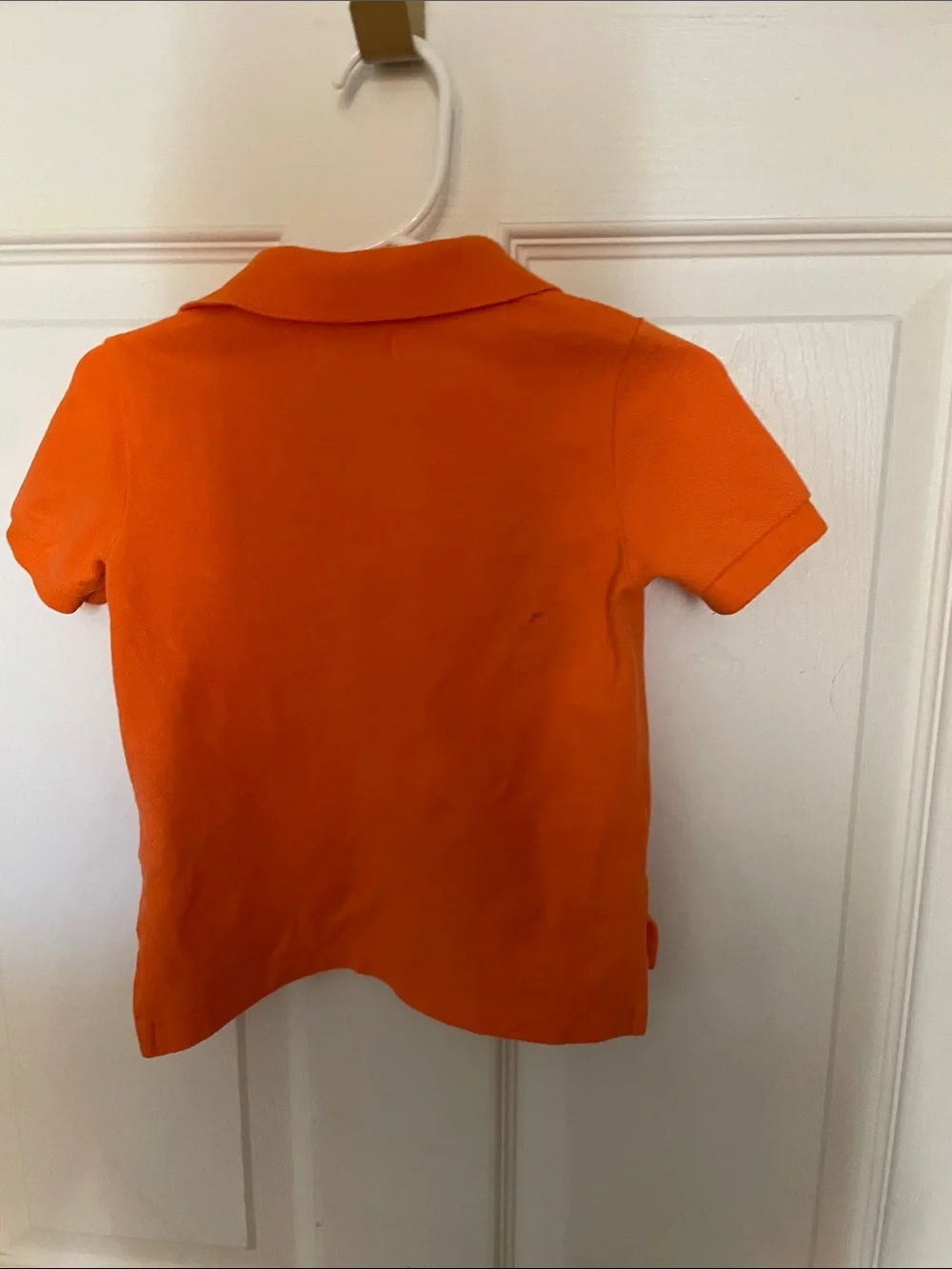Vintage Ralph Lauren Kids Orange Polo Shirt 12 months